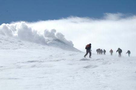 scialpinismo sull'etna